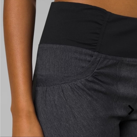 NWT Prana Summit Mid Rise Pull On Straight Leg Adjustable Pant Charcoal - Picture 2 of 10